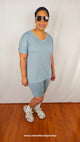 Kaydei Short Sets (Blue Grey)