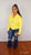 Erica Pullover Top (Yellow)