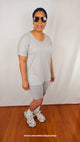 Kaydei Short Sets (Lt Grey)