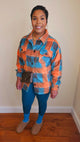 Plaid Shacket (Teal) Jacket Only