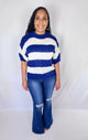 Cee Distressed Flare Jeans